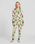 Vorlage Bambus Damen Pyjama Set