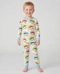 Cute But A Little Bit Crabby Bamboo Two Piece Long Sleeve Pajama Set