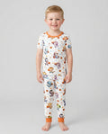 Zweiteiliges, kurzärmliges Pyjama-Set mit Marienkäfern
