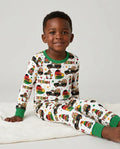 Gnome Happy Juneteenth Bamboo Two Piece Long Sleeve Pajama Set