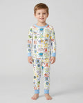 You Are Spanish Alphabet Version Bamboo Two Piece Long Sleeve Pajama Set