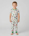 Funny Goose Soccer Tour 2026 Bamboo Two Piece Short Sleeve Pajama Set