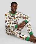 Gnome Happy Juneteenth Bamboo Men's Pajama Set