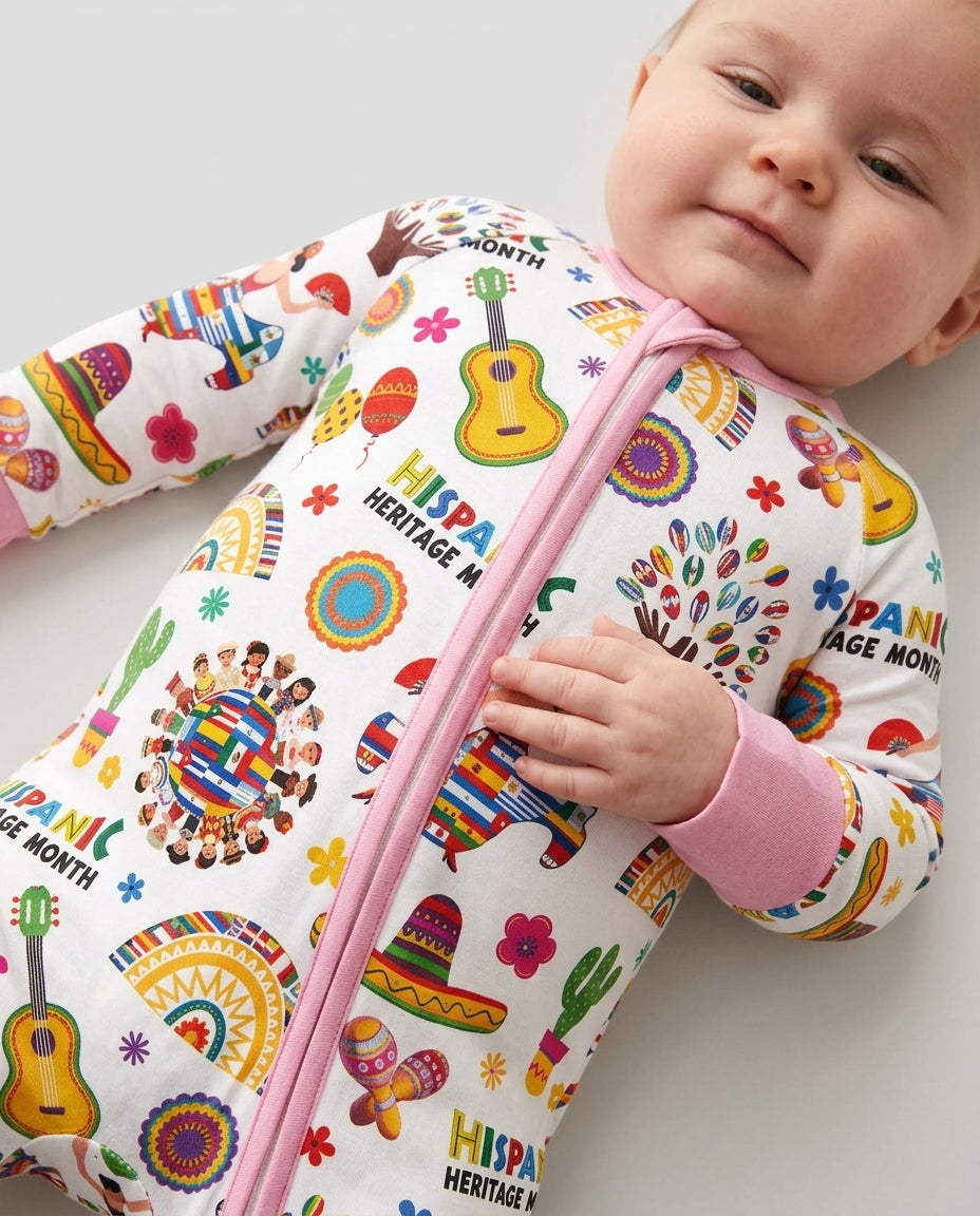Gerippte Babykleidung mit individuellem Foto - Weich &amp; Skizzenhaft