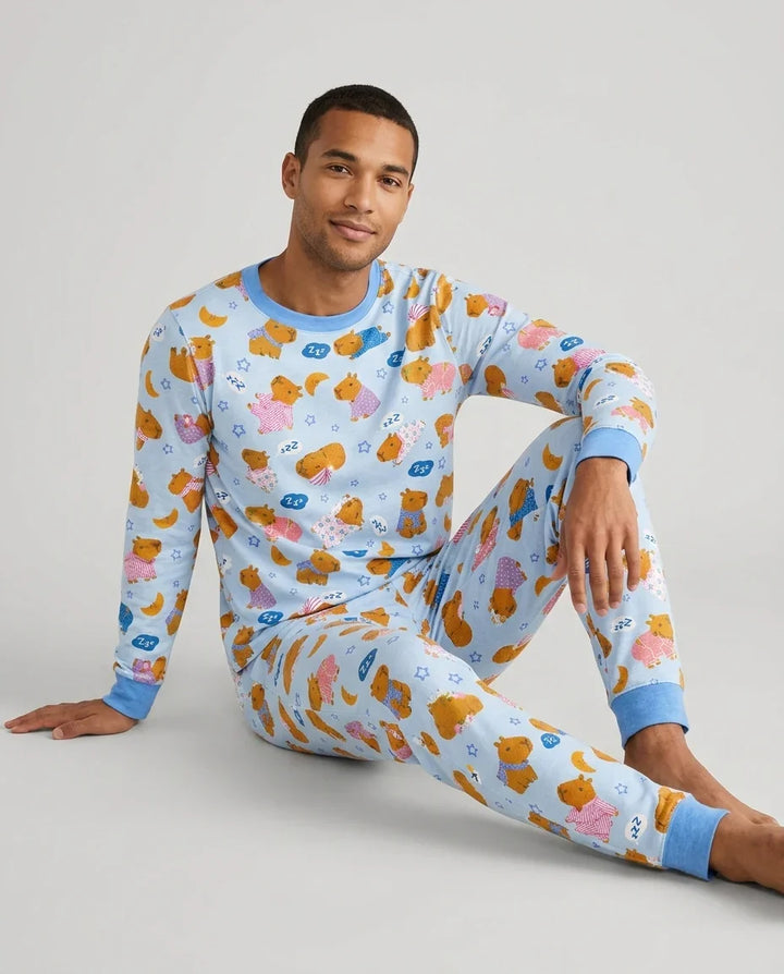Capyjama Family Matching Bamboo Men's Pajama Set