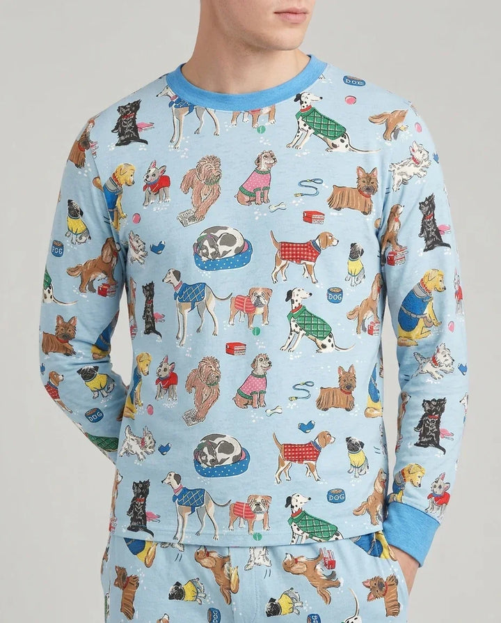 Best Bud Bark Family Matching Bamboo Men's Pajama Set