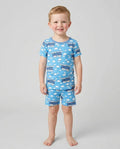 Daddy's Got A Friend In Me Bamboo Two Piece Short Sleeve Shorts Pajama Set