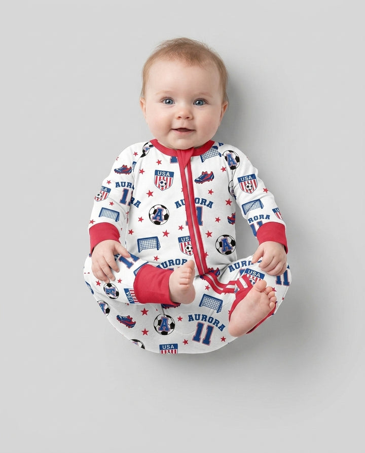Gerippte Babykleidung mit individuellem Foto - Weich &amp; Skizzenhaft