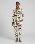 Gnome Happy Juneteenth Bamboo Women Pajama Set