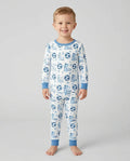 Little Sister and Bro #1 Fan Soccer Bamboo Two Piece Long Sleeve Pajama Set