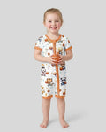 Cartoon Basketball Animals Bamboo Shorty Zippy