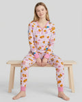 Vorlage Bambus Damen Pyjama Set