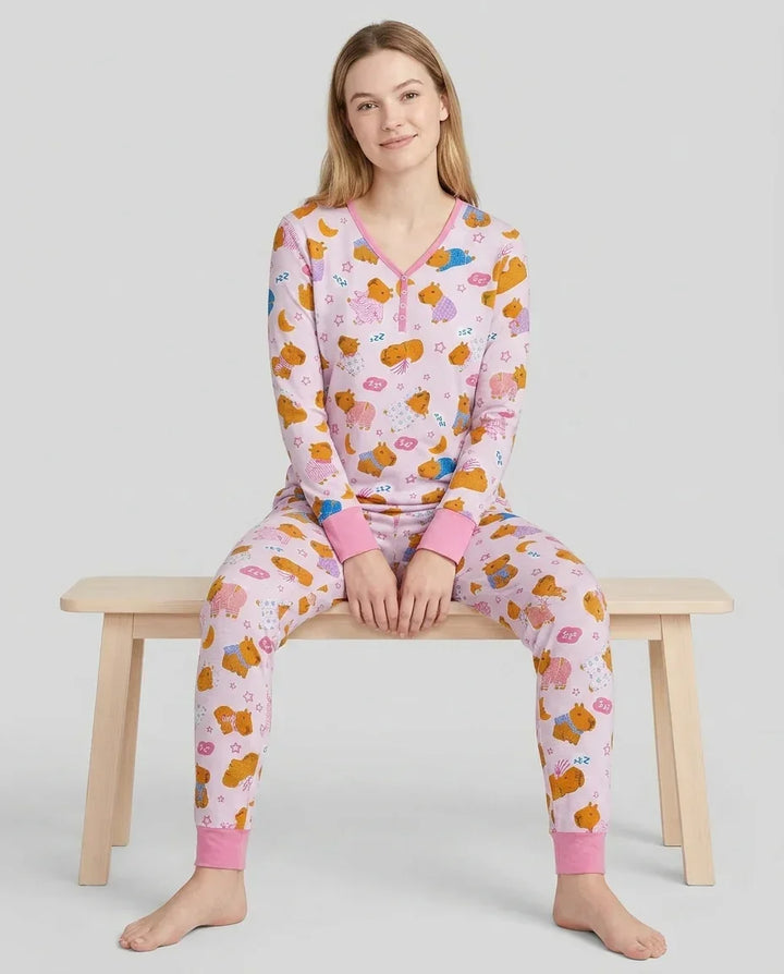 Capyjama Family Matching Bamboo Women Pajama Set