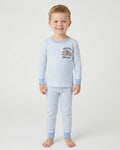 Embroidered Daddy's Little  Bamboo Two Piece Long Sleeve Pajama Set