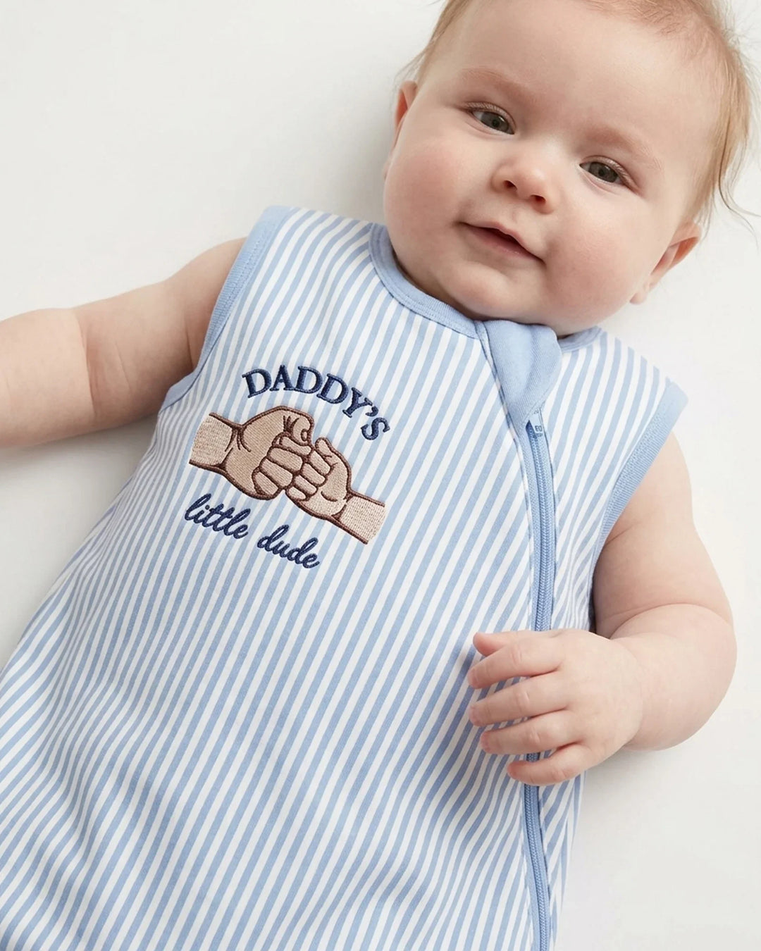 Embroidered Daddy's Little Bamboo Sleep Bag