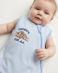 Embroidered Daddy's Little Bamboo Sleep Bag