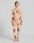 Fall Tis the Season Bamboo Women Pajama Set