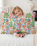 Watercolor Nutcracker Holiday Bamboo Pillow Case