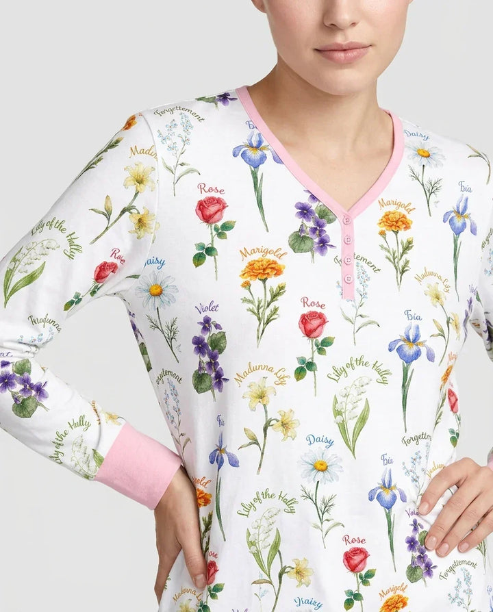 Marian Garden Bamboo Women Pajama Set