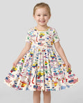 Hispanic Heritage Month Country Flags Bamboo Twirl Dress