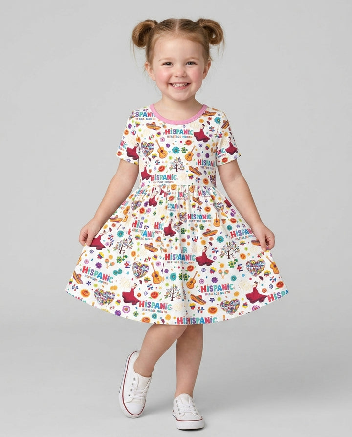 Vorlage Bambus Twirl Kleid
