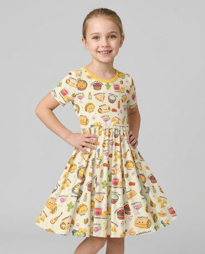Plantilla Vestido de Bambú Twirl