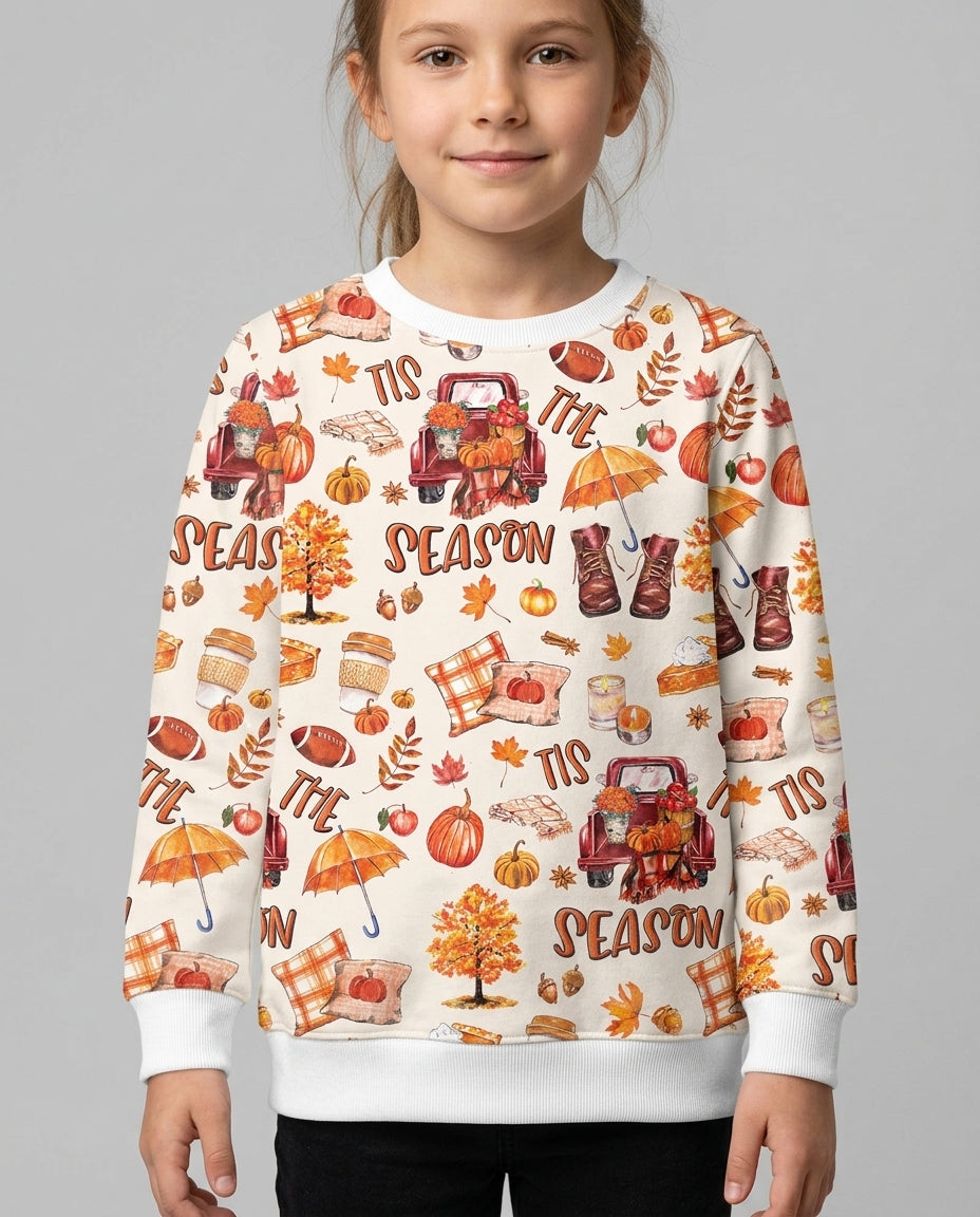 Fall Tis the Season Bamboo Crewneck Sweatshirt