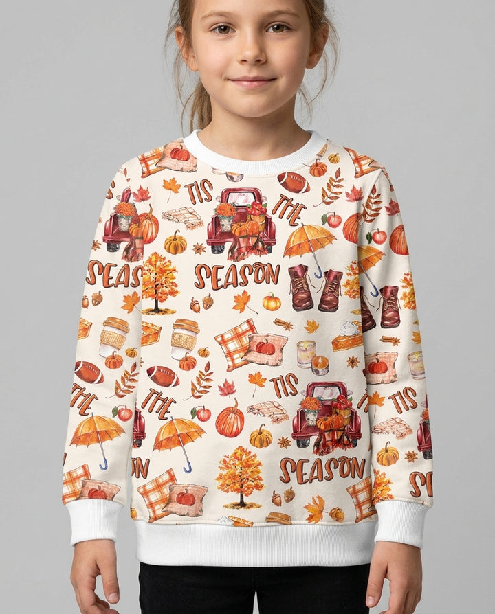 Fall Tis the Season Bamboo Crewneck Sweatshirt