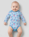 Gerippte Babykleidung mit individuellem Foto - Weich &amp; Skizzenhaft