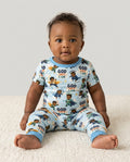 God Says I Am Black Superheroes Bamboo Two Piece Short Sleeve Pajama Set