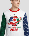 Soccer Cup USA Canada Mexico Bamboo Men's Pajama Set