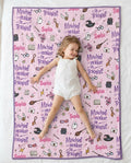 Custom Name Mischief Maker In Training Bamboo Blanket