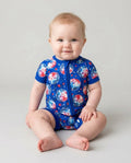 USA Disco Balls Bamboo Shorty Zippy