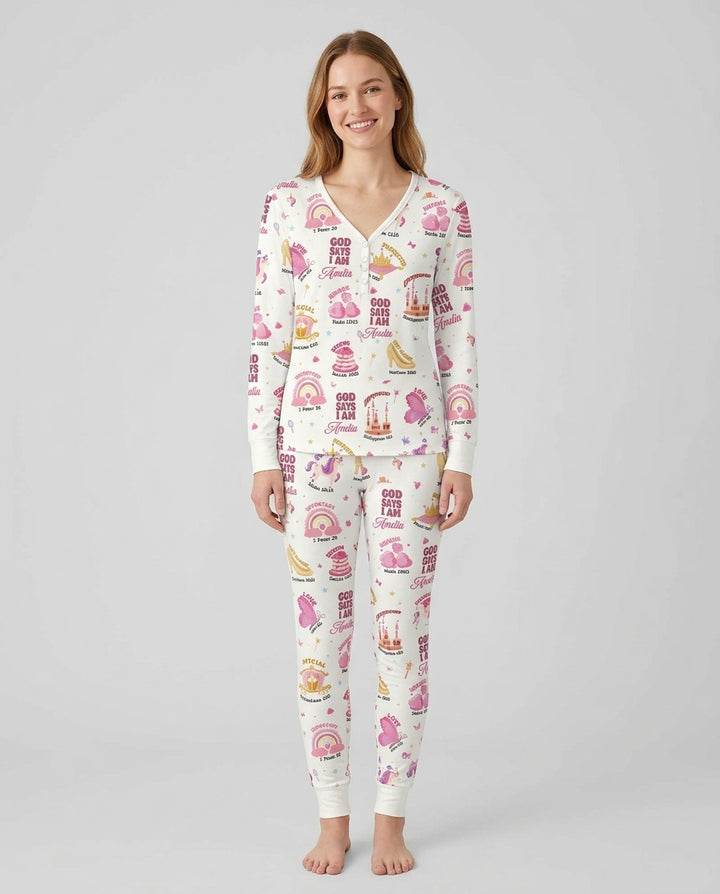 God Say I am Women's Pajama Set