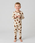 Walking By Faith Tripping Constantly Bamboo Two Piece Long Sleeve Pajama Set