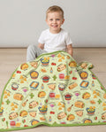 Vorlage Quilt Decke