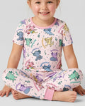 A Lotta Axolotls Bamboo Two Piece Short Sleeve Pajama Set