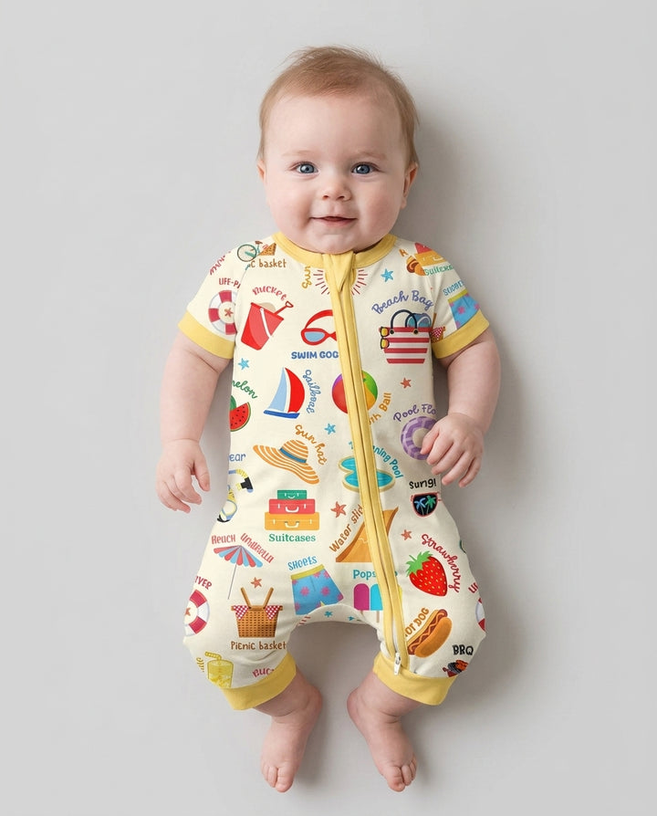 Love Summer Bamboo Shorty Zippy