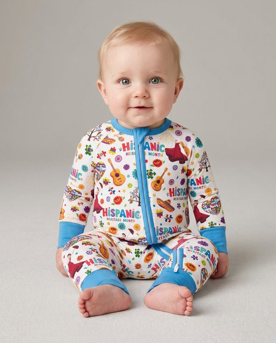Gerippte Babykleidung mit individuellem Foto - Weich &amp; Skizzenhaft