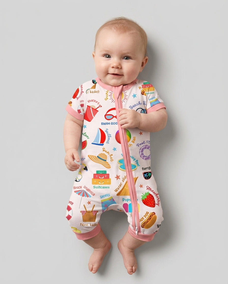 Love Summer Bamboo Shorty Zippy