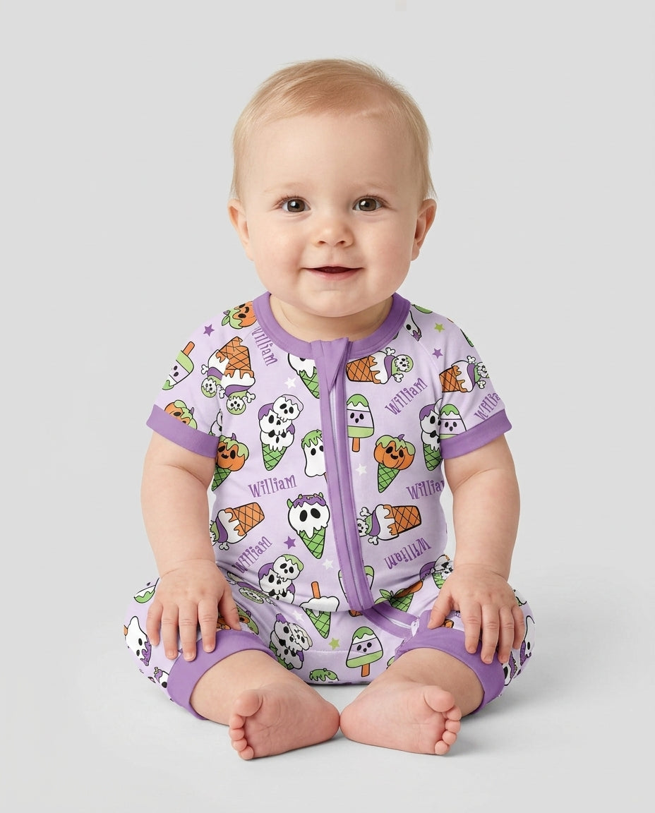 Summerween Ice cream Bamboo Shorty Zippy
