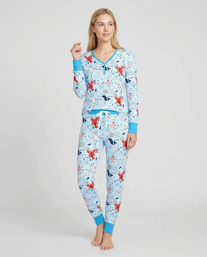 Vorlage Bambus Damen Pyjama Set