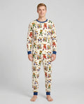 plantilla Conjunto de Pijama de Bambú para Hombre
