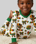 Juneteenth Girl I Am Black History Bamboo Two Piece Long Sleeve Pajama Set