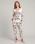 Minnesota Lover Family Matching Bamboo Women Pajama Set