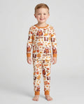 Fall Tis the Season Bamboo Two Piece Long Sleeve Pajama Set