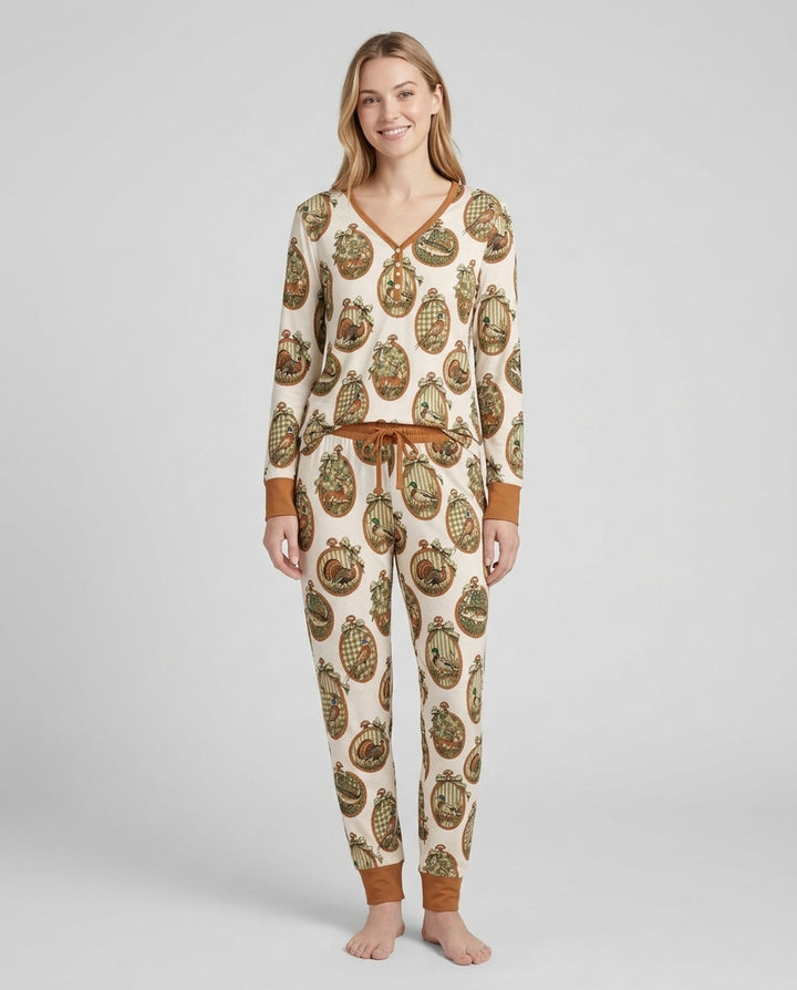 Hunting Season Bamboo Women Pajama Set
