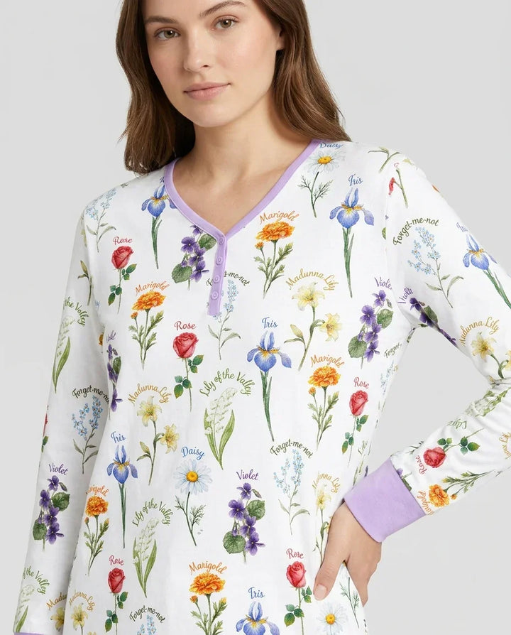 Marian Garden Bamboo Women Pajama Set