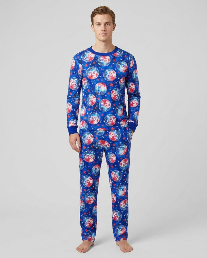 plantilla Conjunto de Pijama de Bambú para Hombre