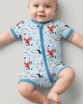 Celebrate 4th of July Family Matching Bamboo Shorty Zippy